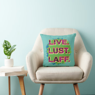 Cojín Decorativo Vive. Lujuria. Laff. Gfx-01