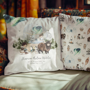 Cojín Decorativo Vivero Aurora Woodland Personalizado