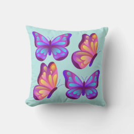 Cojín Decorativo Vivid Butterfly Pop Pillow