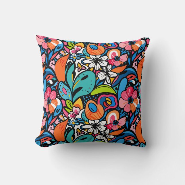 Cojín Decorativo Vivid Floral Garden Bliss (Anverso)