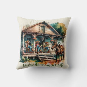 Cojín Decorativo Viviendo La Vida De Las Vaqueras