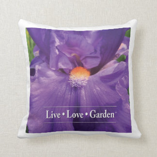 Cojín decorativo vivo 16" del jardín del amor del