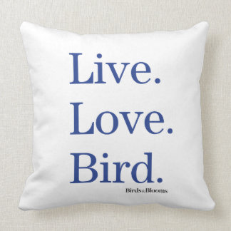 Cojín Decorativo Vivo. Amor. Pájaro