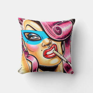 Cojín Decorativo Vixen enmascarado