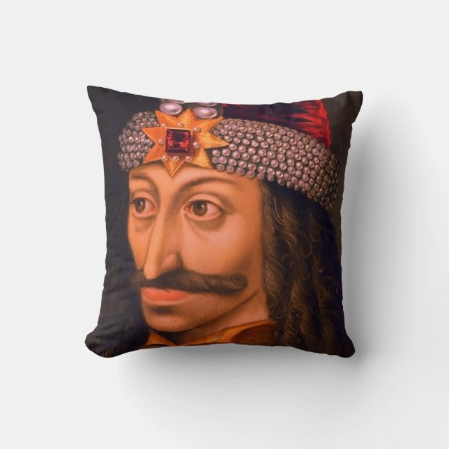 Cojín Decorativo Vlad el impaler - Drácula (Anverso)