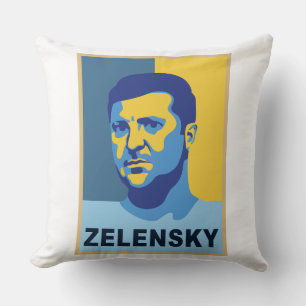 Cojín Decorativo Vladimir Zelensky - Yo apoyo a Ucrania