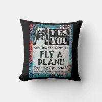 Volar un avión - Funny anuncio de época