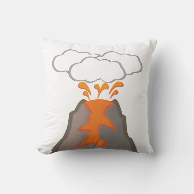 Cojín Decorativo Volcán (Anverso)