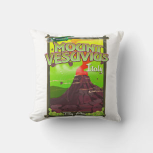 Cojín Decorativo Volcán personalizado italiano Monte Vesubio