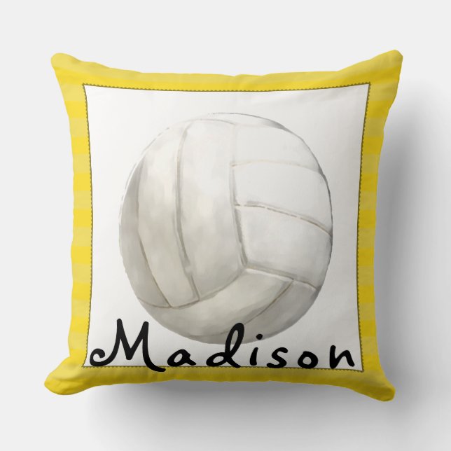 Cojín Decorativo Voleibol (Anverso)