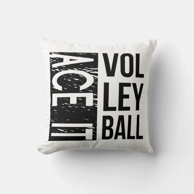 Cojín Decorativo Voleibol Ace It (Anverso)