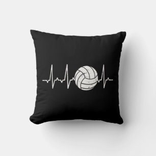 Cojín Decorativo Voleibol Heartbeat Cute Diversión