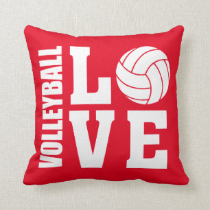 Cojín Decorativo Voleibol Love Red