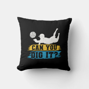 Cojín Decorativo Voleibol Puedes Escarbar