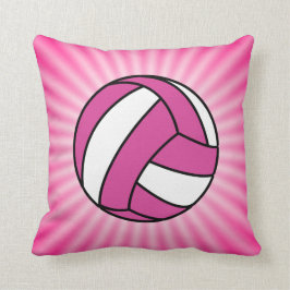 Cojín Decorativo Voleibol rosado