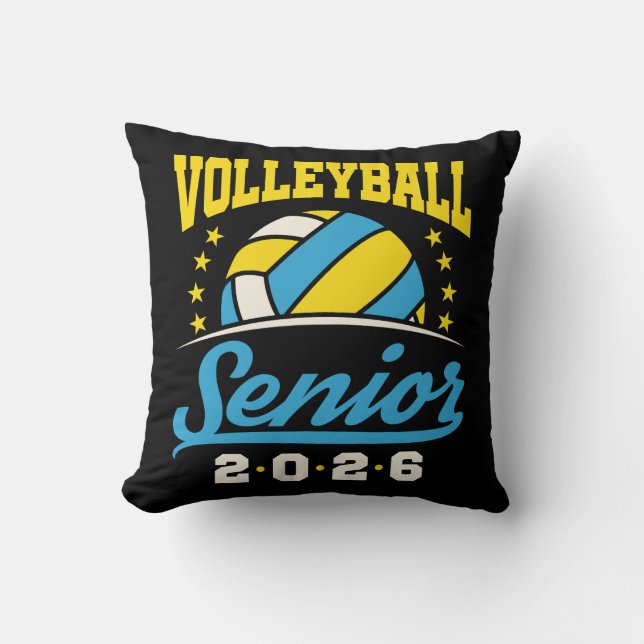 Cojín Decorativo Voleibol Senior 2026 (Anverso)