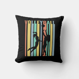 Cojín Decorativo Voleibol  Voleibol de playa Retro