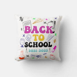 Cojín Decorativo Volver a la escuela | Mejor regalo para el primer