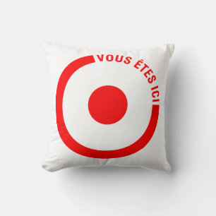 Cojín Decorativo VOUS ETES ICI - Pillow