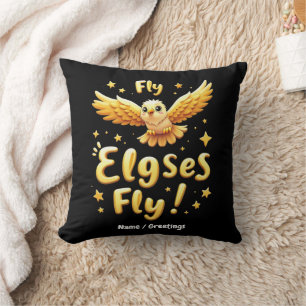 Cojín Decorativo Vuela Elgses Vuela Arte de Águila Inspirador