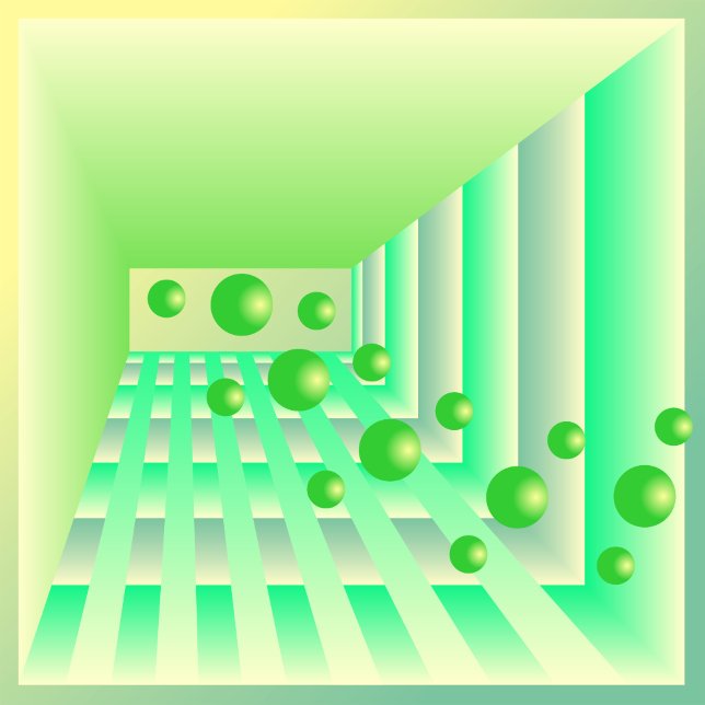 Cojín Decorativo Vuelo a través de una plaza de menta (Subido por el creador)