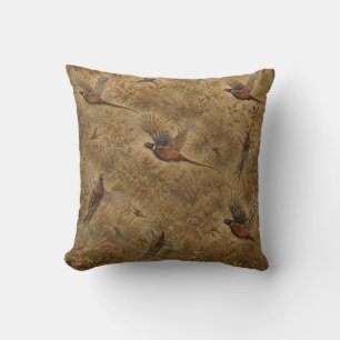 Cojín Decorativo Vuelo de faisán otoñal