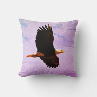 Cojín Decorativo Vuelo de sueño de águila calva
