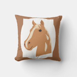 Cojín Decorativo Vuelo Rojo el Caballo Feliz