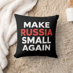 Cojín Decorativo Vuelve a hacer pequeña a Rusia Vuelve a hacer pequ