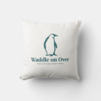 Waddle On Over Adorable Penguin