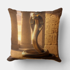 Cojín Decorativo Wadjet – Egyptian Cobra Goddess´6