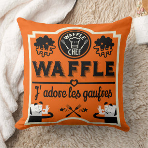 Cojín Decorativo Waffles de Francia