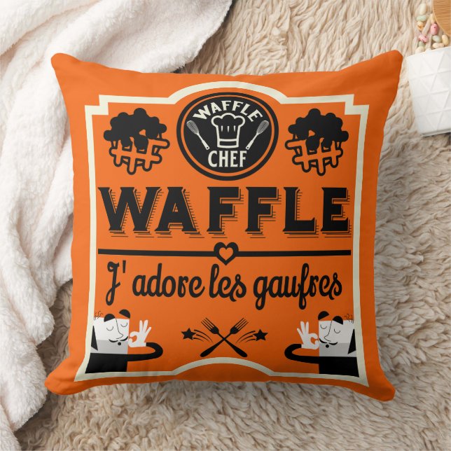 Cojín Decorativo Waffles de Francia (Manta)