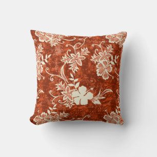 Cojín Decorativo Waimanalo Hawaiano Hibiscus Square Pillows