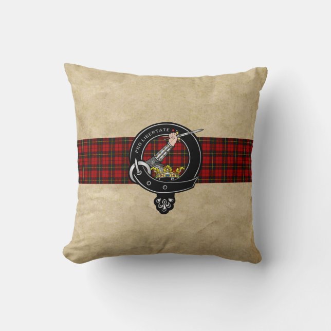 Cojín decorativo Wallace Clan Badge (Anverso)