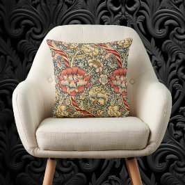 Cojín Decorativo Wandle de William Morris, Arte Textil Fino Vintage