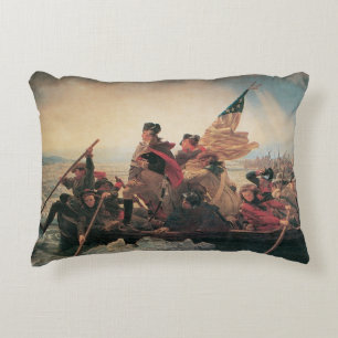 Cojín Decorativo Washington cruzando el Delaware de Emanuel Leutze
