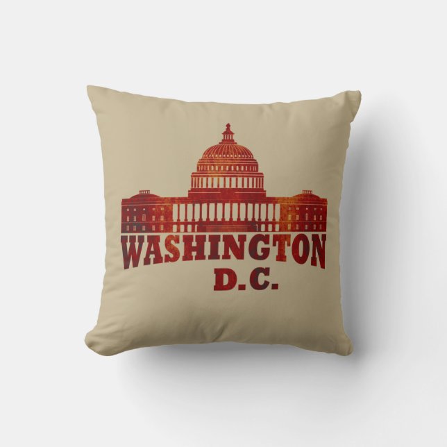Cojín Decorativo washington dc (Anverso)