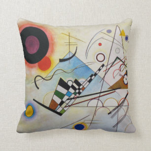 Cojín Decorativo Wassily Kandinsky - composición 8 - arte funcional