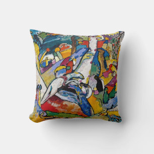Cojín Decorativo Wassily Kandinsky - Composición II Arte Abstracto