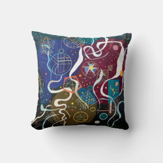 Cojín Decorativo Wassily Kandinsky - Movimiento Uno Arte Abstracto