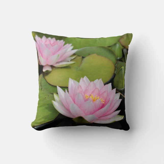 Cojín Decorativo Water Lillies (Anverso)