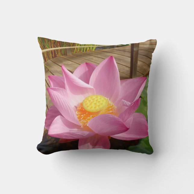 Cojín Decorativo Water Lily Throw Cushion (Anverso)