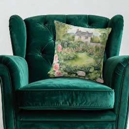 Cojín Decorativo Watercolor Estético St Patricks Day Irlanda House