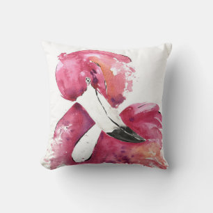 Cojín Decorativo Watercolor Flamingo Gifts Lover   Flamingo Lovers