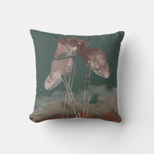 Cojín Decorativo Watercolor Pastel Mushroom