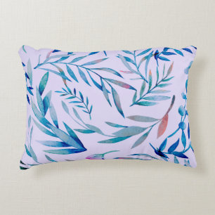 Cojín Decorativo Watercolor seamless pattern. Botanical ornament. L