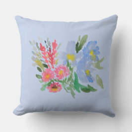 Cojín Decorativo Watercolour bouquet throe pillow
