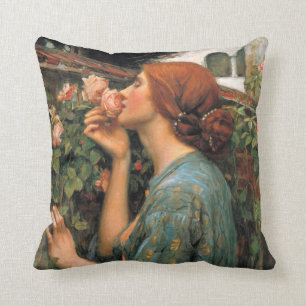 Cojín Decorativo Waterhouse: Olor de rosas