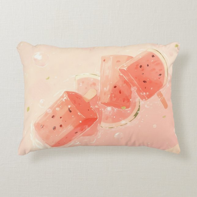 Cojín Decorativo Watermelon Popsicle (Anverso)